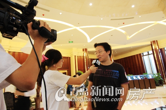陈先生接受新闻网专访