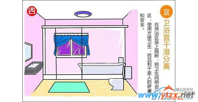 超全卫浴间<a href='http://www.ytzx.net/category/list-32.html' target='_blank'><u>风水</u></a>宜忌，赶紧收着！