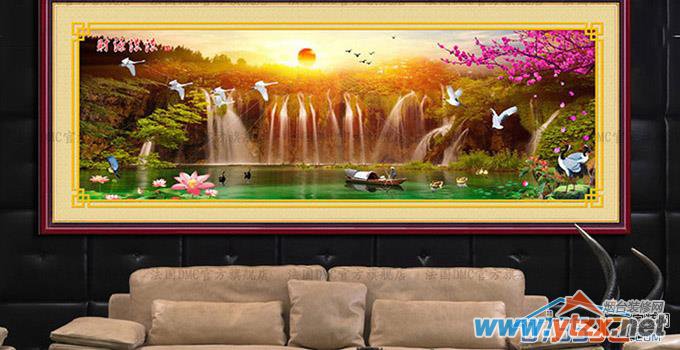 财源滚滚十字绣的寓意与<a href='http://www.ytzx.net/category/list-32.html' target='_blank'><u>风水</u></a>讲究